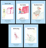 Blue Phonetic Story Sets - M&M Montessori Materials
 - 2
