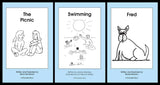 Blue Phonetic Story Sets - M&M Montessori Materials
 - 3