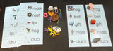 Blue Word Lists with Objects - M&M Montessori Materials
 - 1