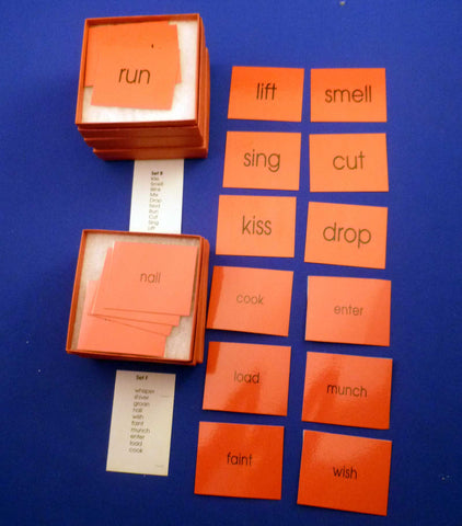 Command Cards Set - M&M Montessori Materials