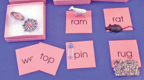 Pink Object Box - M&M Montessori Materials