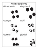 Animal Footprints Sorting Set - M&M Montessori Materials
 - 4