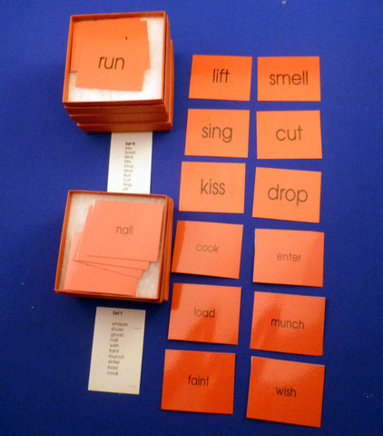 Command Cards Set - M&M Montessori Materials
