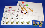 Number Game 1-5 - M&M Montessori Materials
 - 3