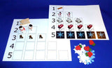 Number Game 1-5 - M&M Montessori Materials
 - 5