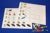 Number Game 1-5 - M&M Montessori Materials
 - 7