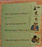 Phonogram Sentences & Pictures - M&M Montessori Materials
 - 5