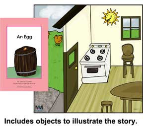 Pink Story & Story Board - M&M Montessori Materials
 - 1