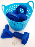 Big Nuts & Bolts - M&M Montessori Materials
 - 1