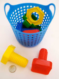 Big Nuts & Bolts - M&M Montessori Materials
 - 5