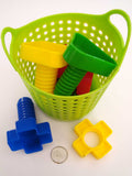 Big Nuts & Bolts - M&M Montessori Materials
 - 7