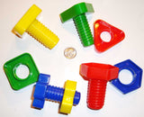 Big Nuts & Bolts - M&M Montessori Materials
 - 8