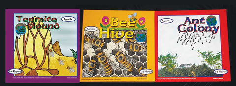 Social Insect Set - M&M Montessori Materials
