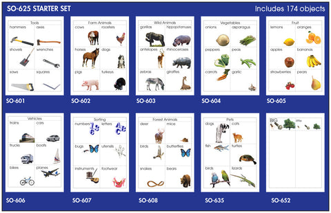 Starter Sorting Set - M&M Montessori Materials
