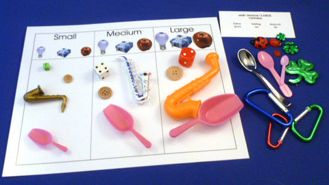 Small-Medium-Large - M&M Montessori Materials
