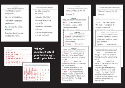 Punctuation and  Capitalization - M&M Montessori Materials
