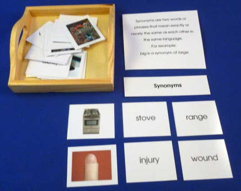 Synonyms - M&M Montessori Materials

